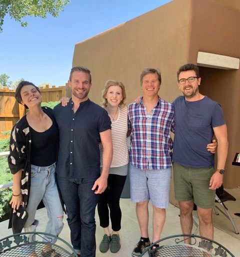 Team Così fan tutte: Emily D'Angelo, Jarrett Ott, Amanda Majeski, Rod Gilfry and Ben Bliss